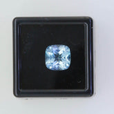 4 Carat Sky Blue Topaz Cushion CU 9x9mm Loose Gemstone - Syzjewelry